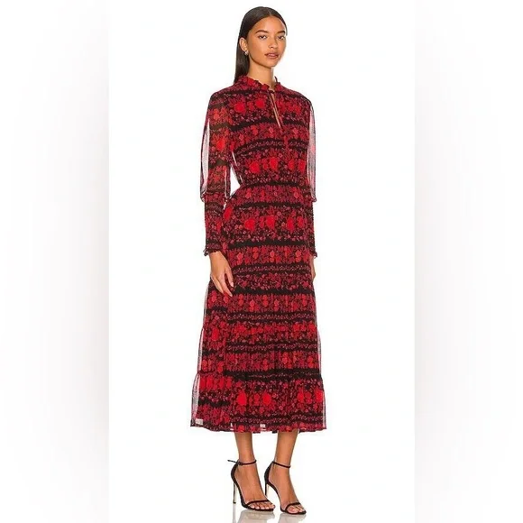 BB Dakota Steve Madden It’s a Moment Midi Dress, S - Picture 2 of 7